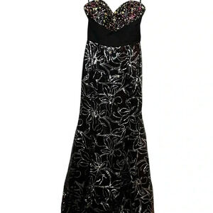 Disney Forever Enchanted Sequin and Gem Prom Dress